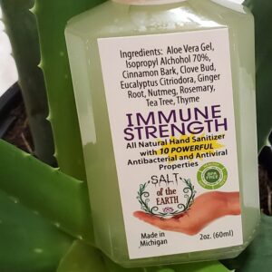 Immune Strength Hand Sanitizer 70% Alcohol